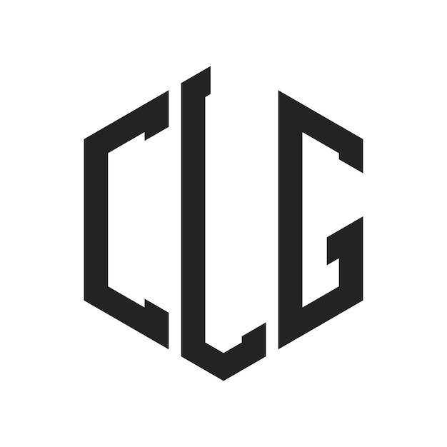 CLG Logo Design Initial Letter CLG Monogram Logo using Hexagon shape