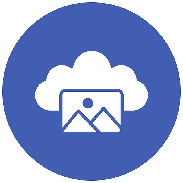 Cloud Images Vector Illustration Style