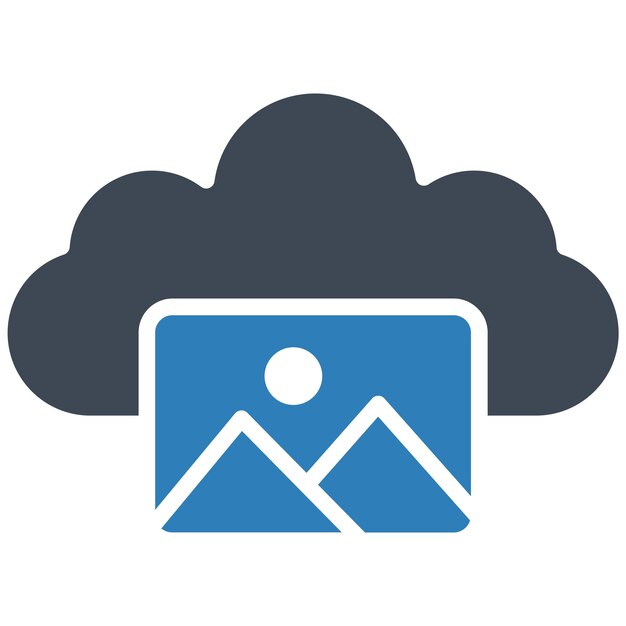 Cloud Images Vector Illustration Style