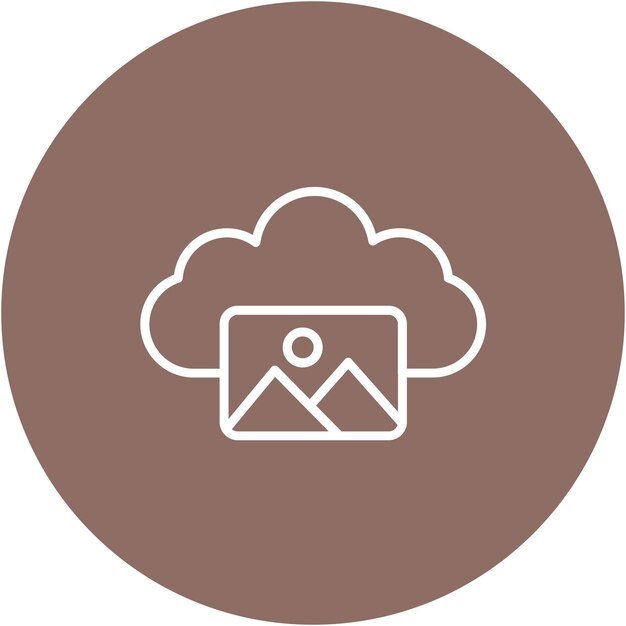 Cloud Images Vector Illustration Style