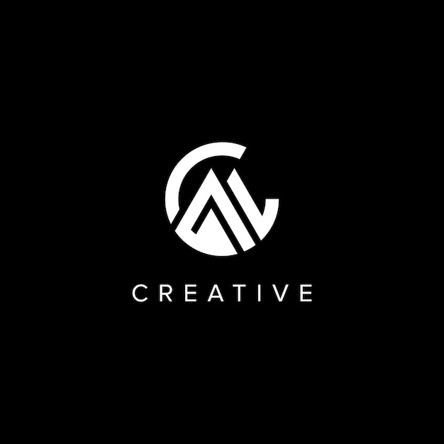 CM MC Alphabet Letter logo design Initial Vector symbol