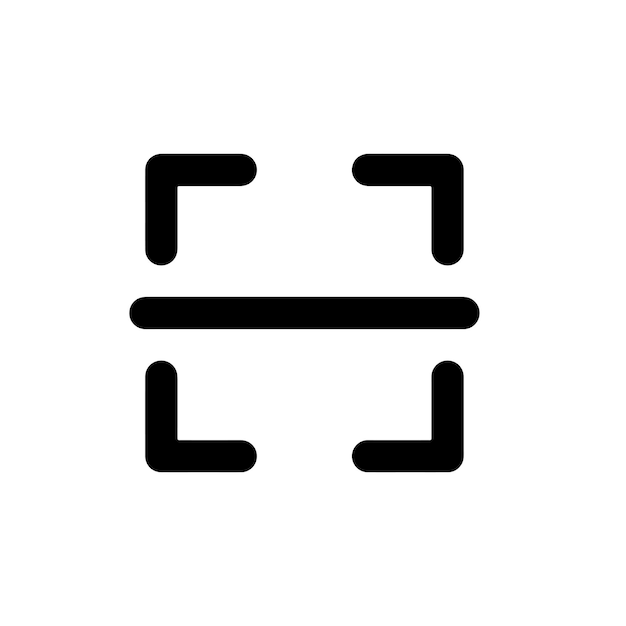 code scanner icon vector design