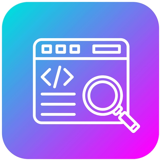 Code Testing vector icon Can be used for Computer Programming iconset