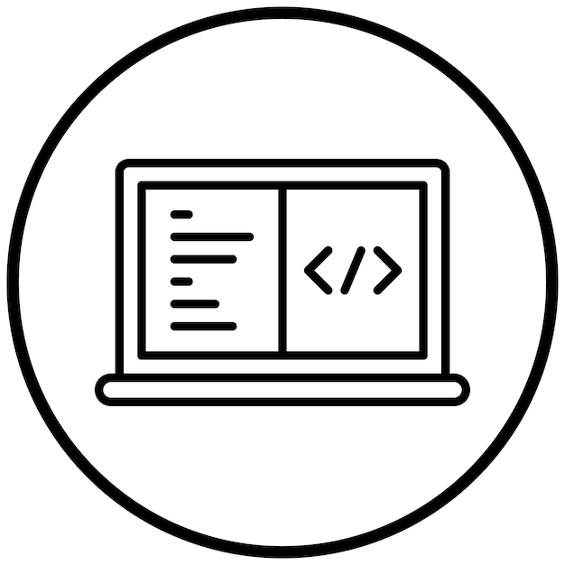 Coding Icon Style