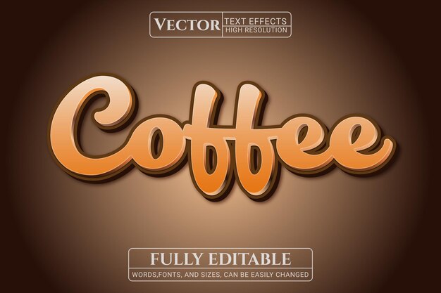 Cofee 3d Text EffectsCofee Text Effects3d Text Effects