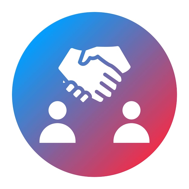 collaboration icon vector image can be used for project assesment