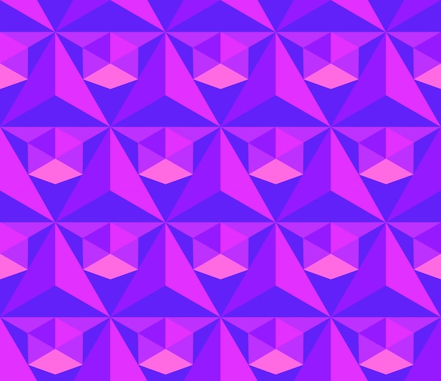 colorful abstract geometric seamless pattern. mosaic background.