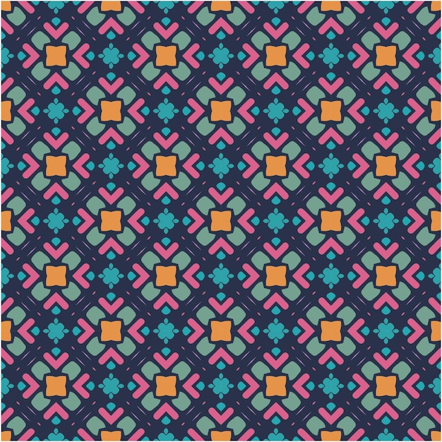 Colorful abstract pattern with minimalist style