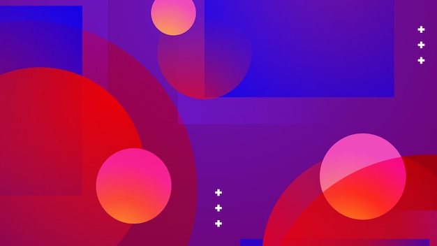 Colorful Geometric Gradient background Vector illustration for background Slide Landing Page