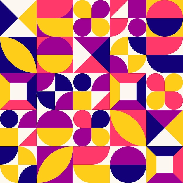 colorful pattern with circles and the words art on the bottom