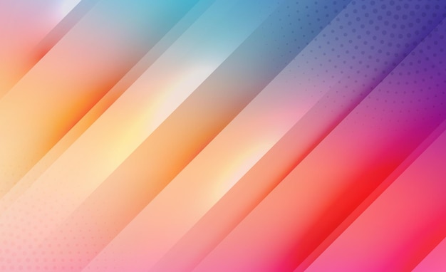 colorful vector gradient background with soft color palette