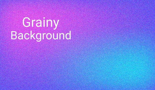 Colourful gradient grainy background design