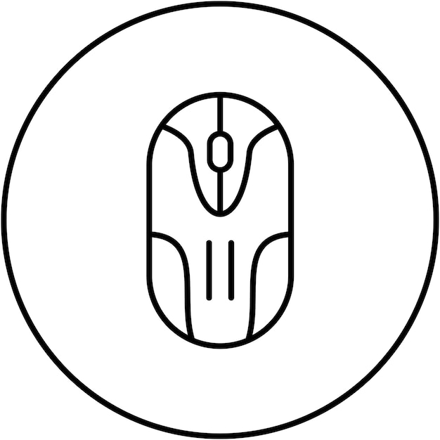 computer mouse icon vector image can be used for electronic devices