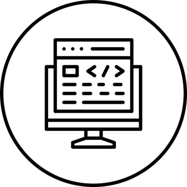 computer website vector icon illustration of web hosting iconset