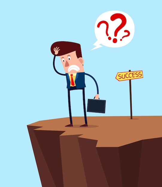 confused businessman