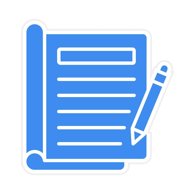 Content Writing icon vector image Can be used for Internet Marketing Service