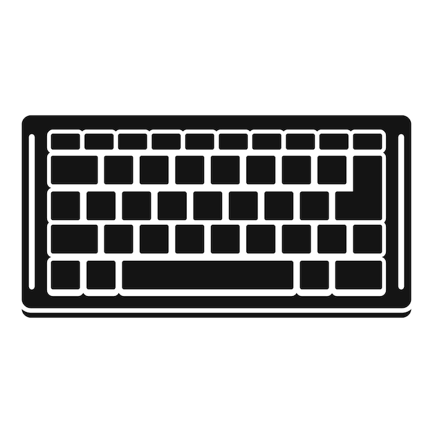 control keyboard icon simple illustration of control keyboard vector icon for web design isolated on white background