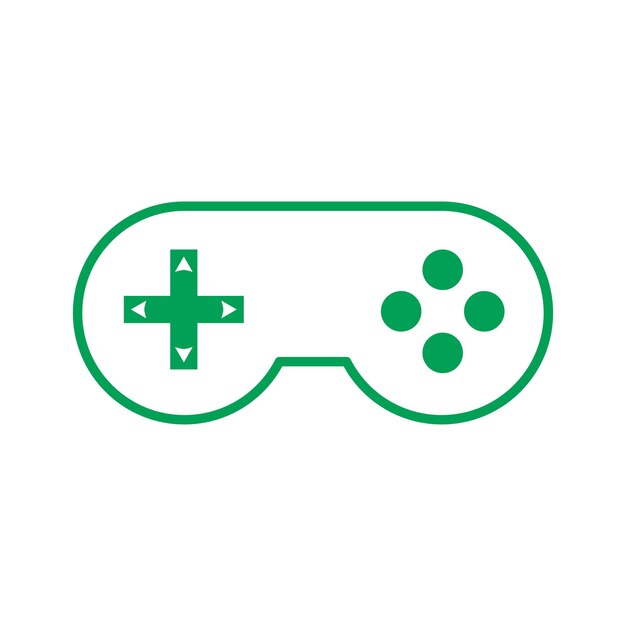 controller stick game game pad icon vector design templates