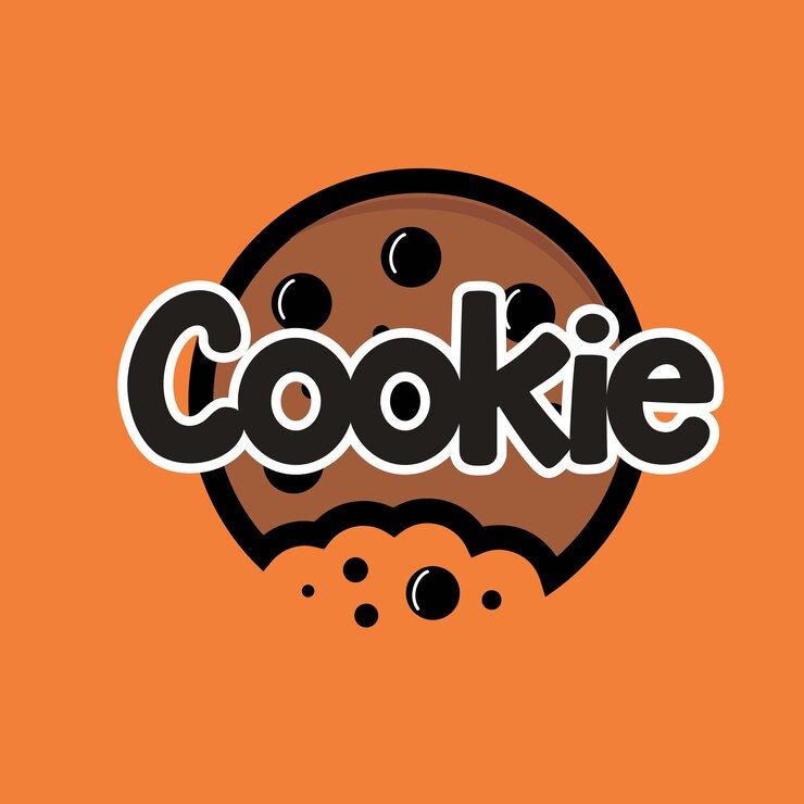 Vektor cookie logo concept