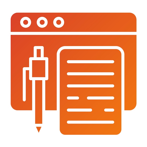 Copywriting Amd Scripting Icon Style