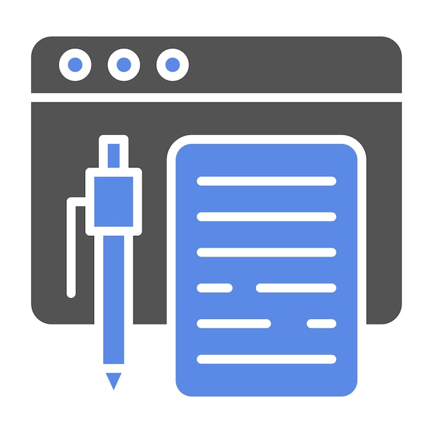 Copywriting Amd Scripting Icon Style