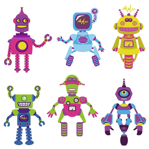 Cute little Robots Collection