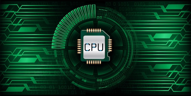 cyber circuit future technology concept background