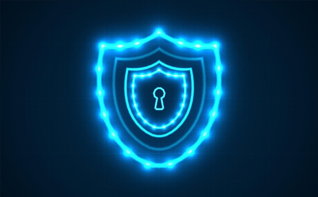 cyber security concept. personal data security. cyber data or information privacy idea