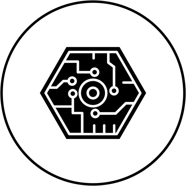 Cybernetics icon vector image Can be used for Data Analytics
