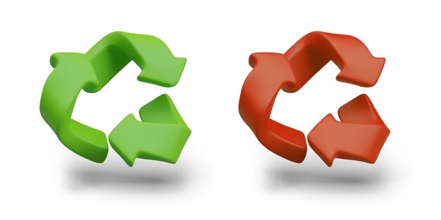 d recycling sign triangular shape of arrows reuse second chance for things