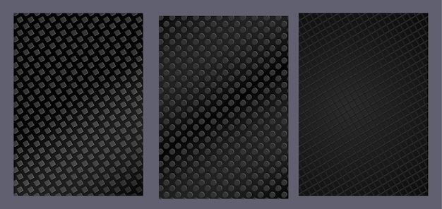 Dark background A set of templates for decorations decoration creative design and creative ideas
