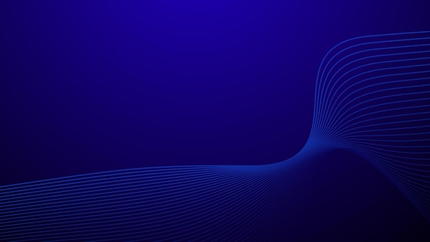 Dark Blue Abstract background wallpaper vector image for backdrop or presentation