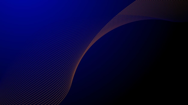 Dark Blue Abstract background wallpaper vector image for backdrop or presentation