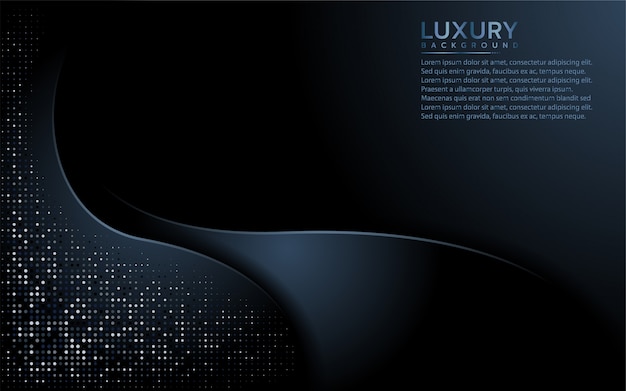 Dark modern background with overlap layer