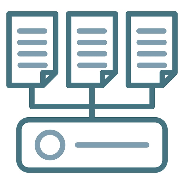 Data Collection icon vector image Can be used for Data Science