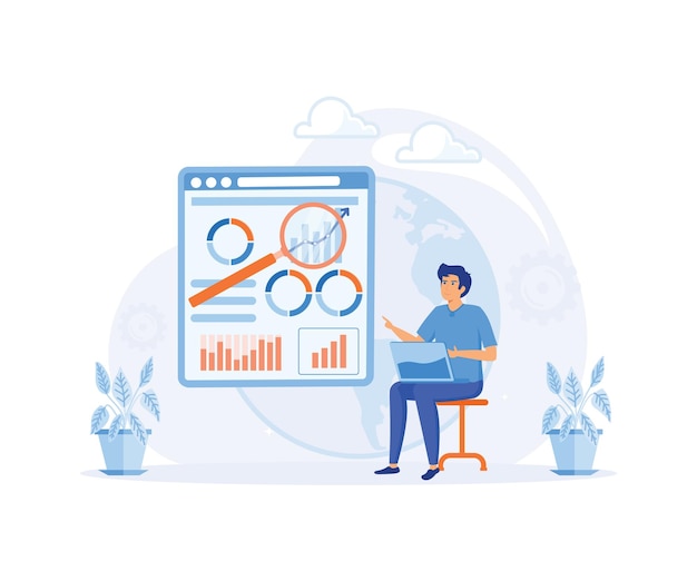 data driven business model abstract data analytics data driven business comprehensive strategy