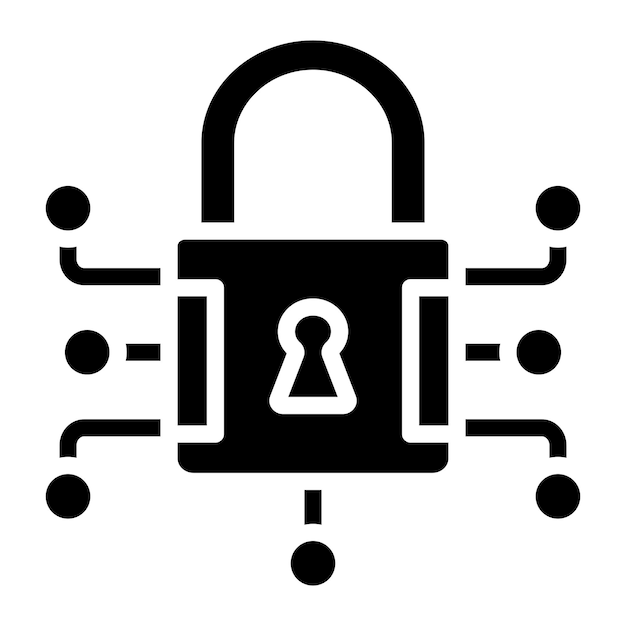 Data Encryption Icon Style