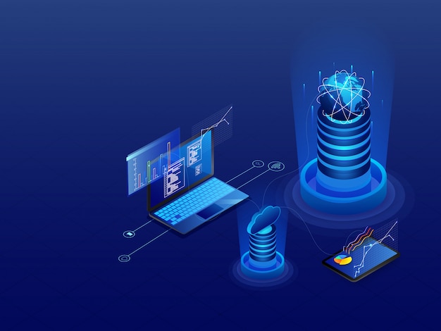 Data Management concept.