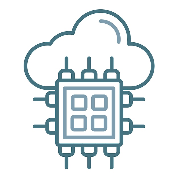Data Processing Flat Illustration
