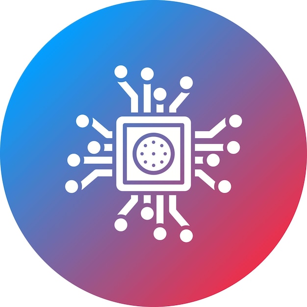 data processor icon vector image can be used for gdpr