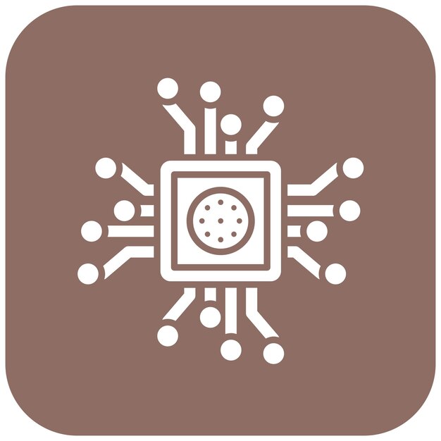 data processor icon vector image can be used for gdpr