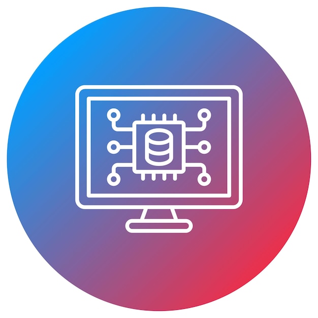 Data Science icon vector image Can be used for Marketing Technology