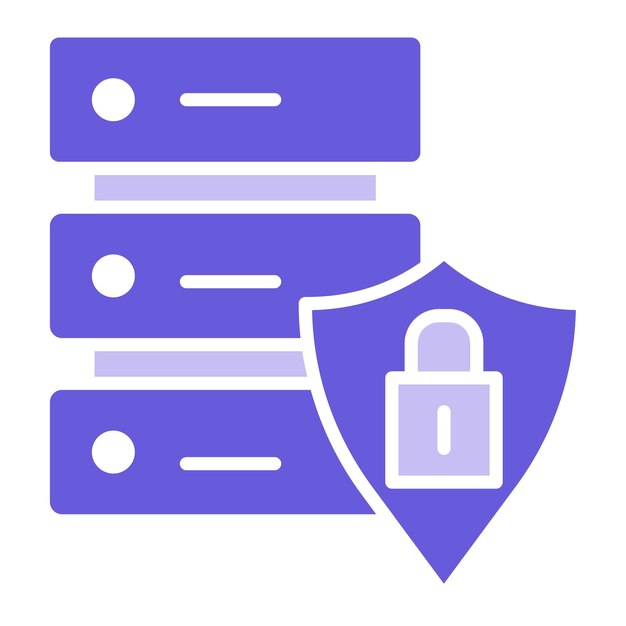 Data Security Vector Illustration