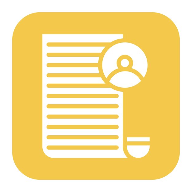 Data Subject icon vector image Can be used for Compliance And Regulation