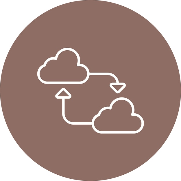 Data Synchronization icon vector image Can be used for Data Analytics