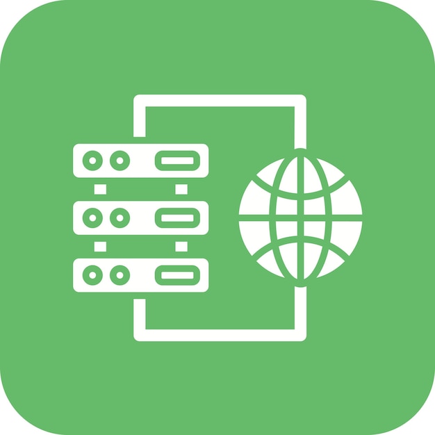 database icon vector image can be used for data analytics