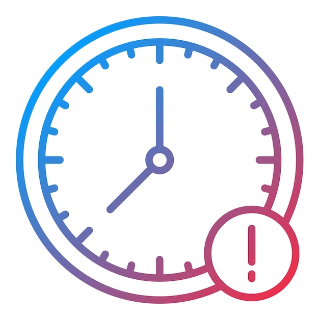 Deadline icon vector image Can be used for Design