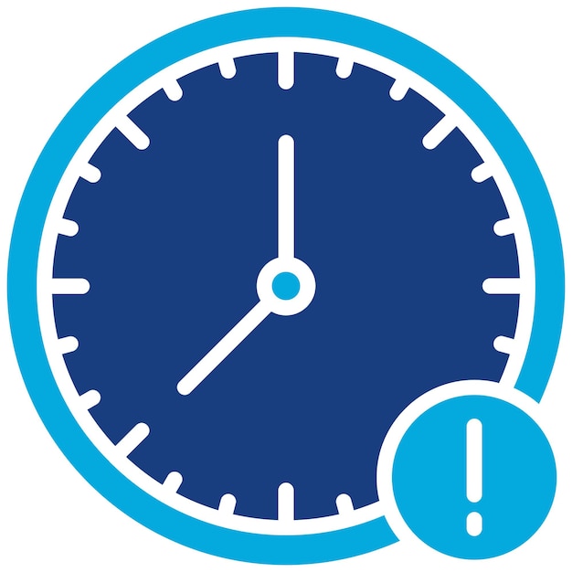 Deadline icon vector image Can be used for Design
