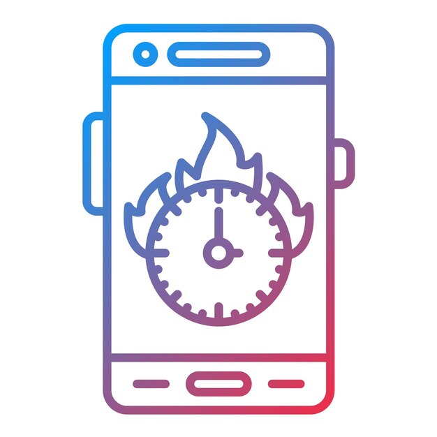 Deadline icon vector image Can be used for Mobile App Development