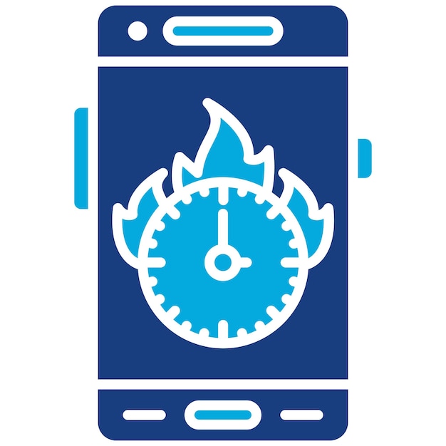 Deadline icon vector image Can be used for Mobile App Development